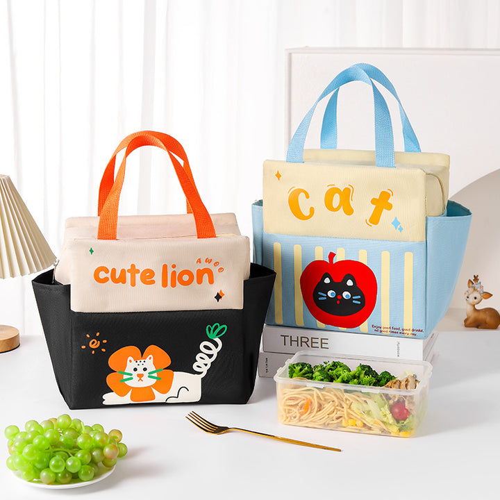 Fun Sports-Themed Insulated Lunch Bag