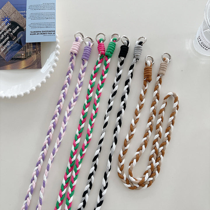 Colorful Braided Keychain Strap Kalsten