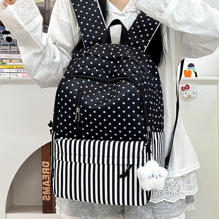 Stylish Star-Printed Large Capacity Backpack Kalsten