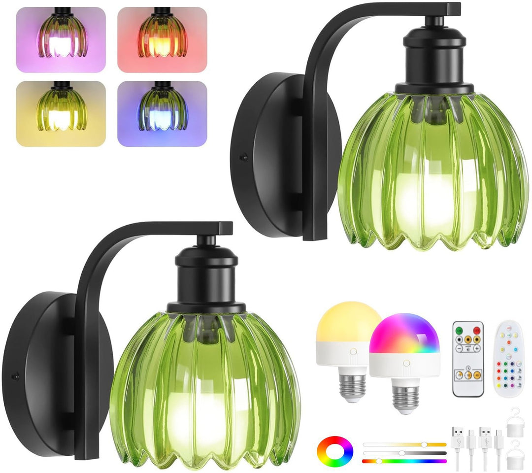 Color-Changing LED Wall Sconce