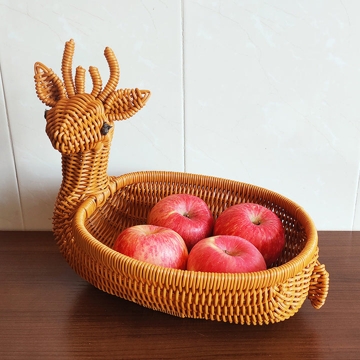 Decorative Woven Duck-Shaped Basket Kalsten