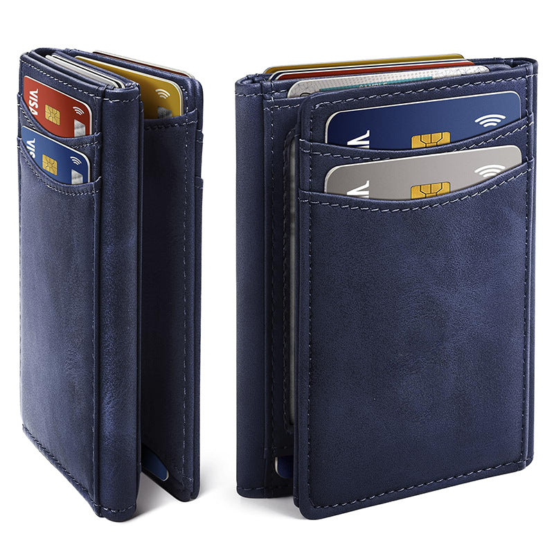 Stylish Slim Leather Cardholder Kalsten