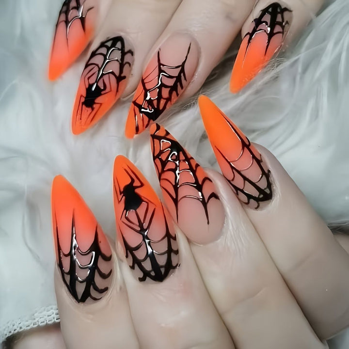 Halloween-Themed Nail Art