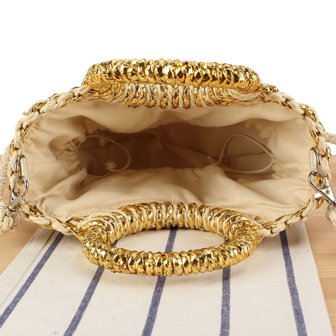 Handbag with Sophisticated Braiding Kalsten