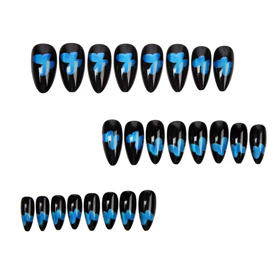 Butterfly Design Press-On Nails