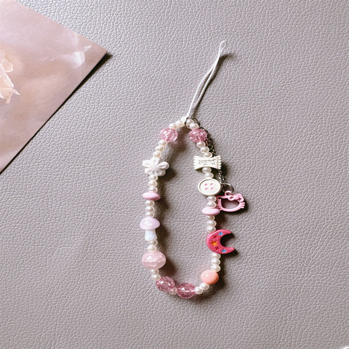 Creative Beaded Phone Charm Strap Kalsten