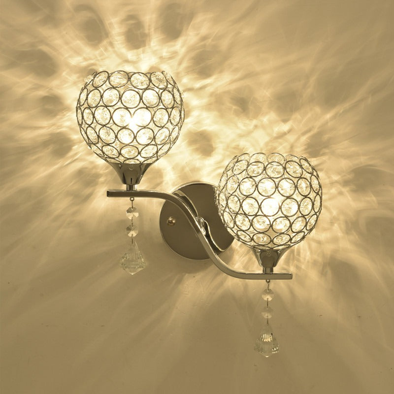 Crystal Accent Wall Sconce