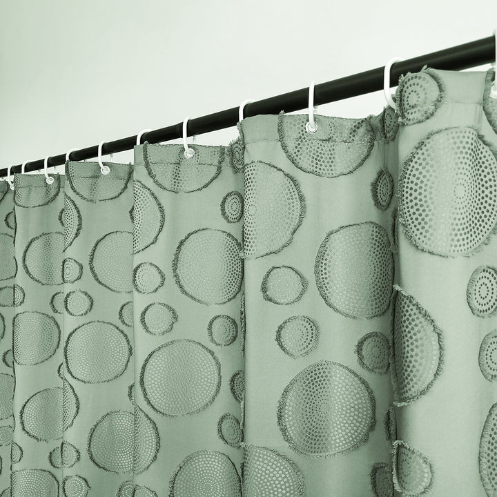 Designer Textured Shower Curtain Kalsten