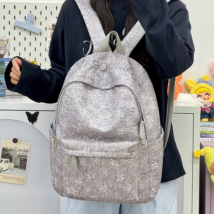 Casual All-Occasion Star-Print Backpack Kalsten