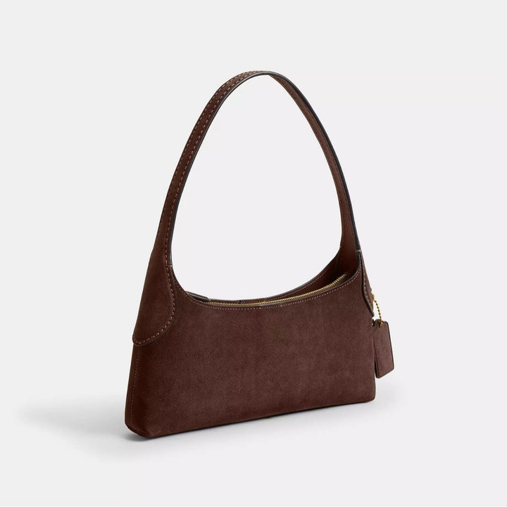 Elegant Suede Shoulder Purse