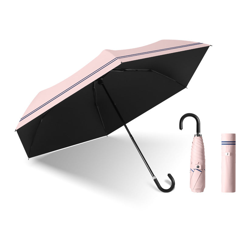 Women's Urban Folding Umbrella with Wind Protection and Ergonomic Handle Kalsten