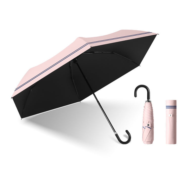 Women's Urban Folding Umbrella with Wind Protection and Ergonomic Handle Kalsten