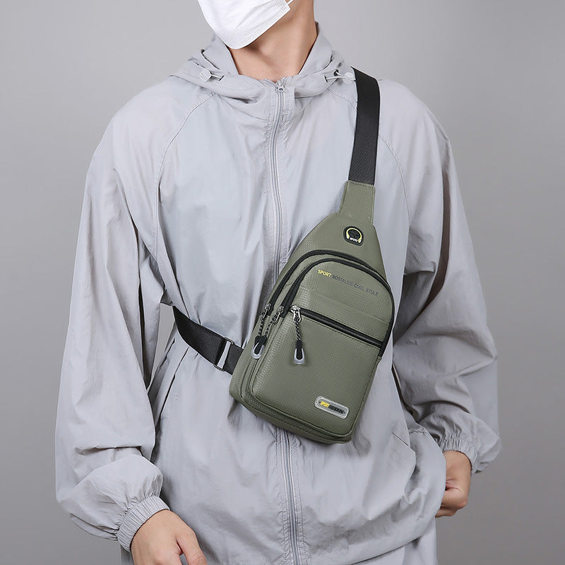 Vintage-Inspired Sling Backpack
