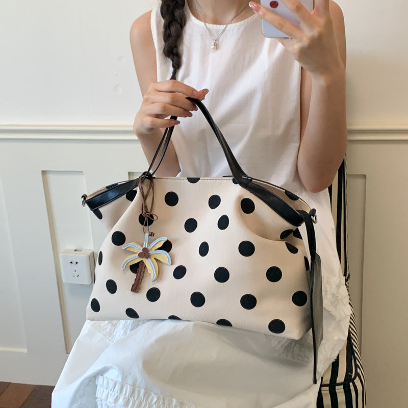 Polka Dot Multifunctional Tote Bag Kalsten