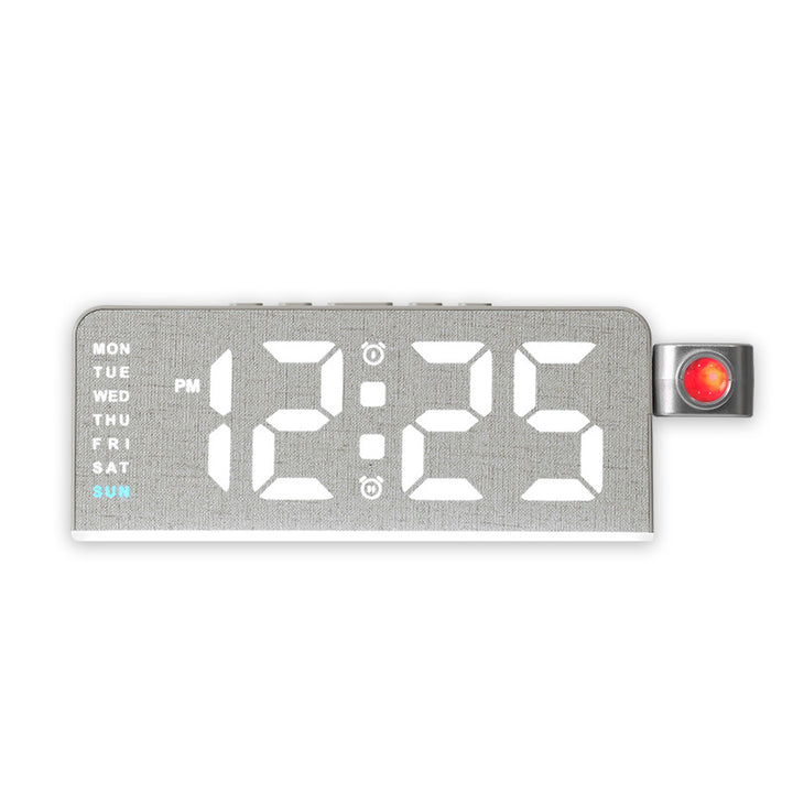 Digital alarm clock with flexible time display and additional weekly overview Kalsten