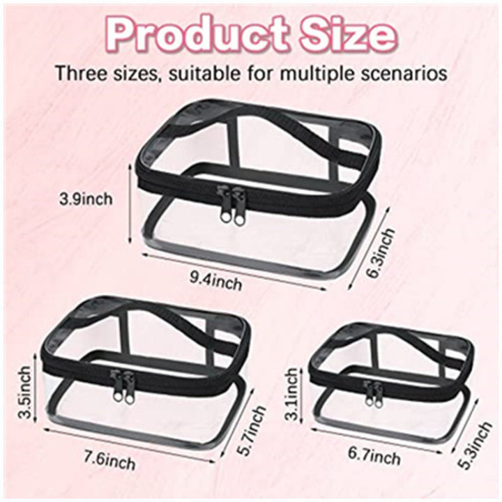 Transparent Cosmetic Organizer Bag Kalsten