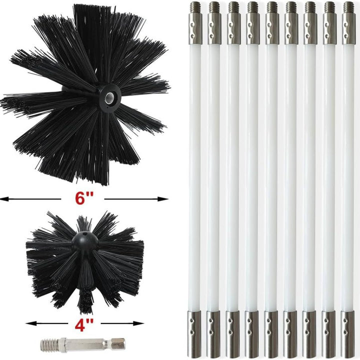 Versatile Cleaning Brush Attachment System Kalsten
