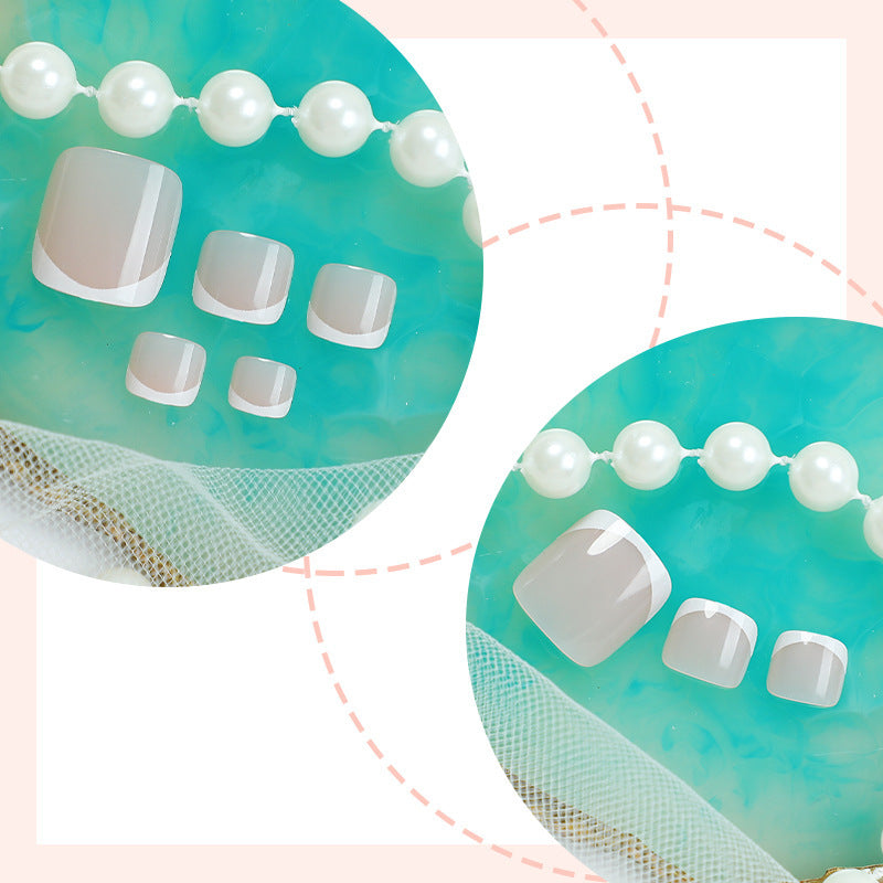 Artificial nail set with glossy high-gloss surfaces and elegant shapes Kalsten