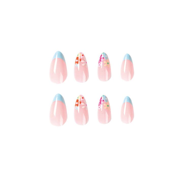 Artful Nail Art in Modern Floral Design Kalsten