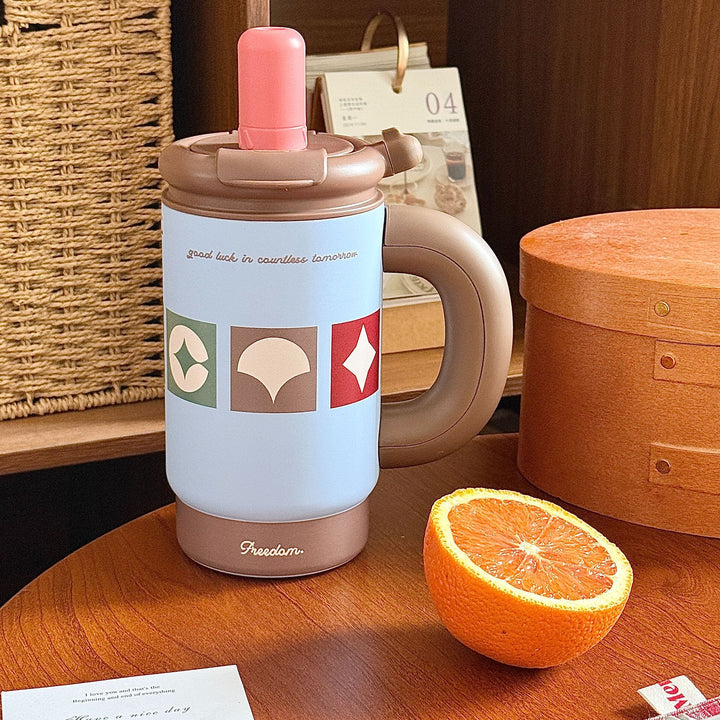 Women's drinking container with cheerful cat design Kalsten