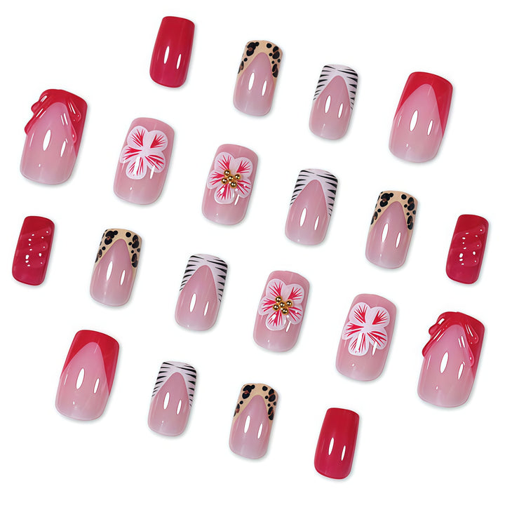 Decorative Artistic Press-On Nail Set Kalsten