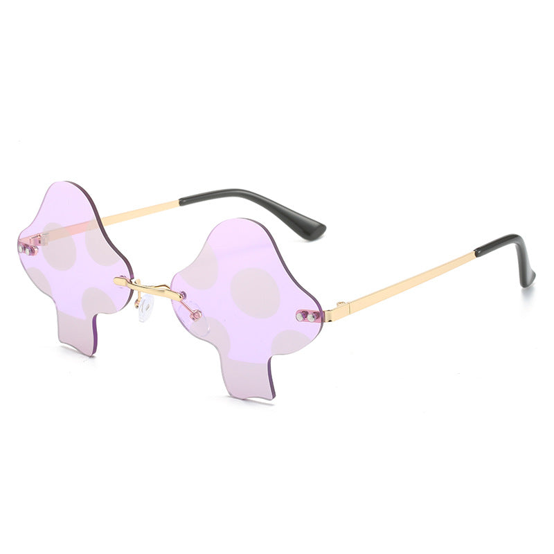 Unique Oversized Polka Dot Frame Sunglasses Kalsten