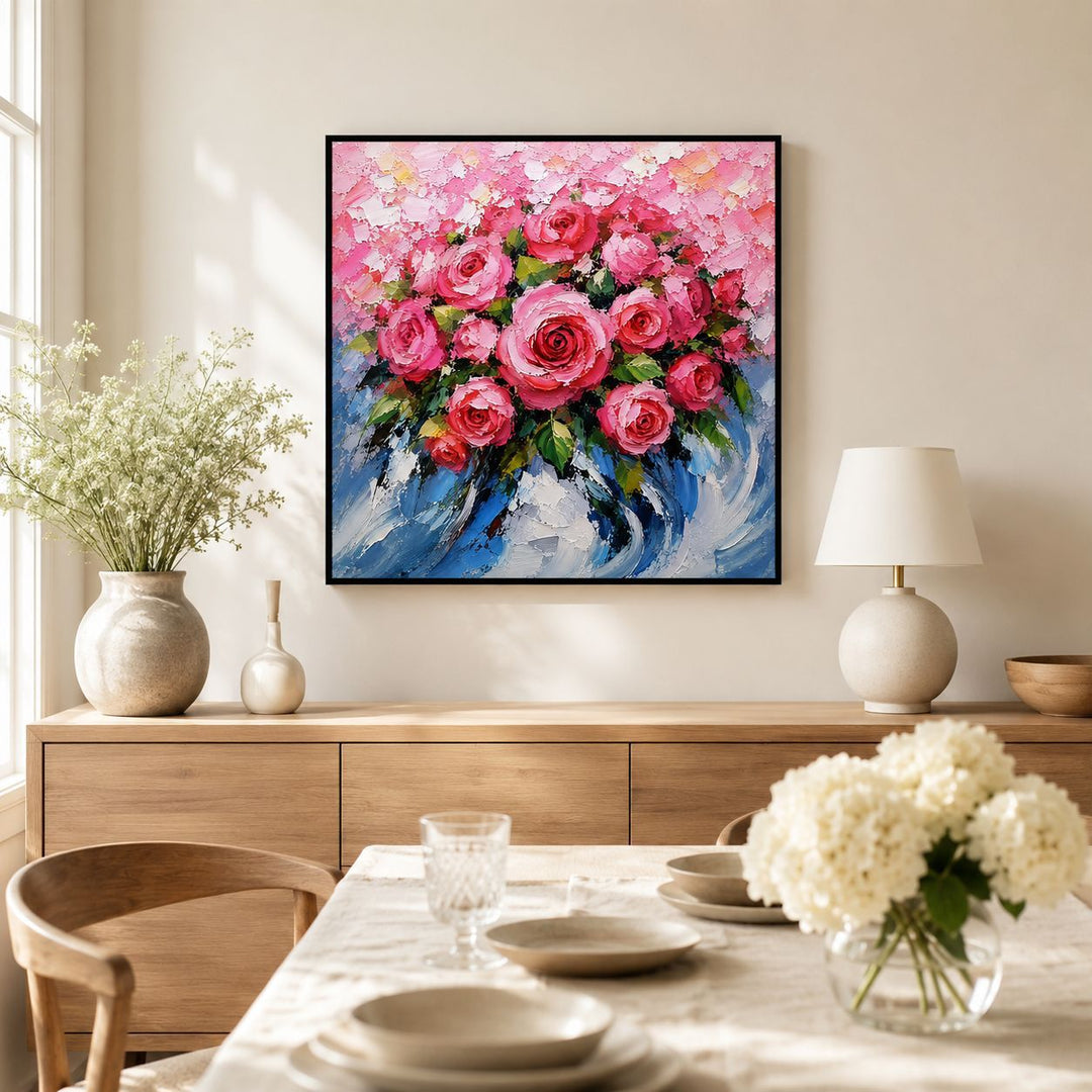Floral Acrylic Wall Art
