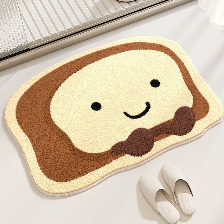 Cute Taco-Themed Bath Mat
