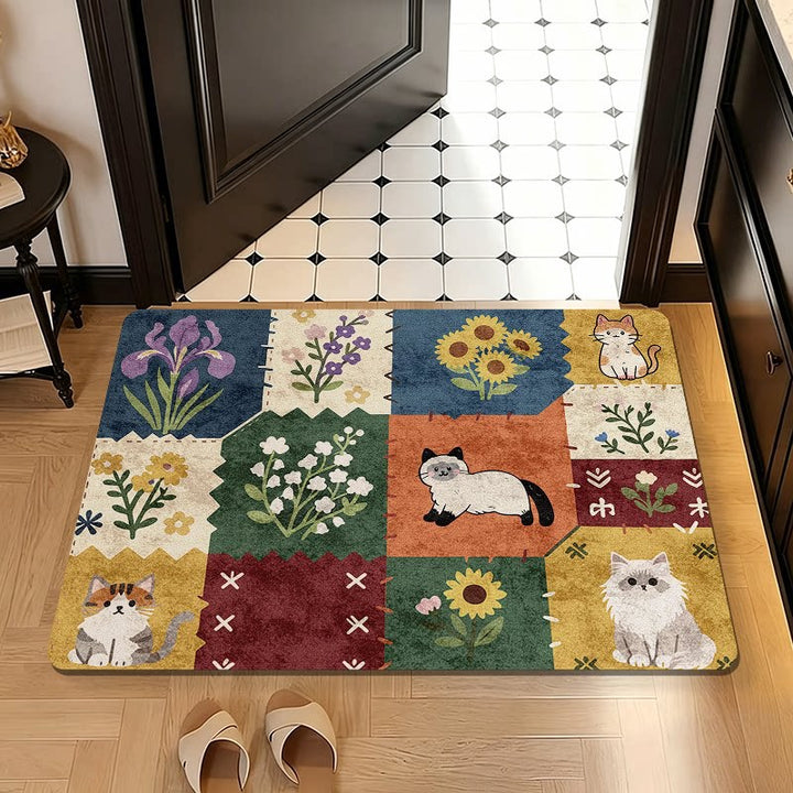 Decorative Pet-Themed Area Mat