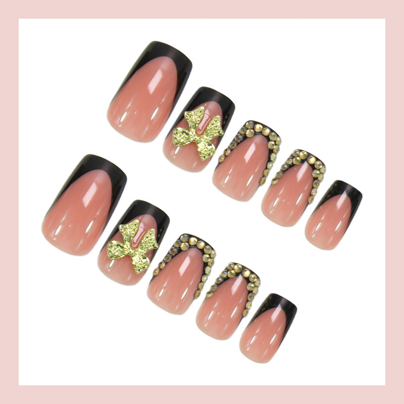 Artificial Nail Art Set with Glamorous Decorations Kalsten