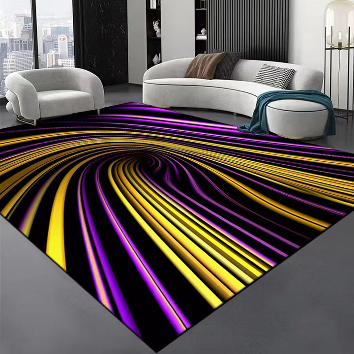Modern Optical Illusion Area Rug Kalsten