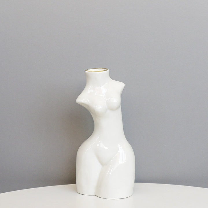 Sculptural Body-Shaped Vase Kalsten
