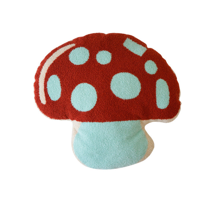 Mushroom-shaped Hand-tufted Carpet Runner for Kids' Room and Bathroom