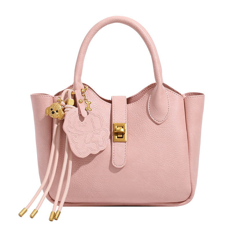 Chic Structured Handheld Tote Bag