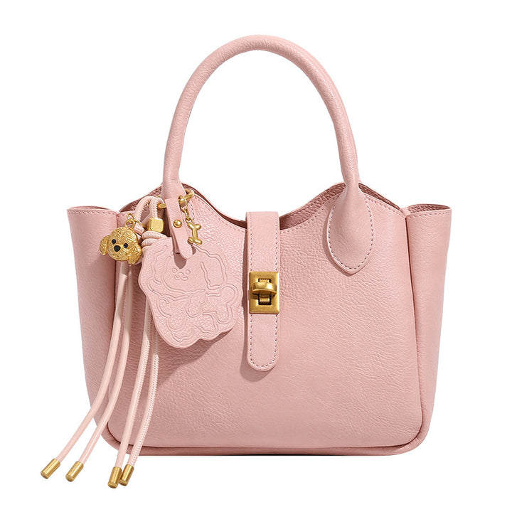 Chic Structured Handheld Tote Bag