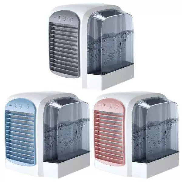 Unisex One Size Compact Personal Evaporative Air Cooler and Humidifier with Removable Reservoir Kalsten