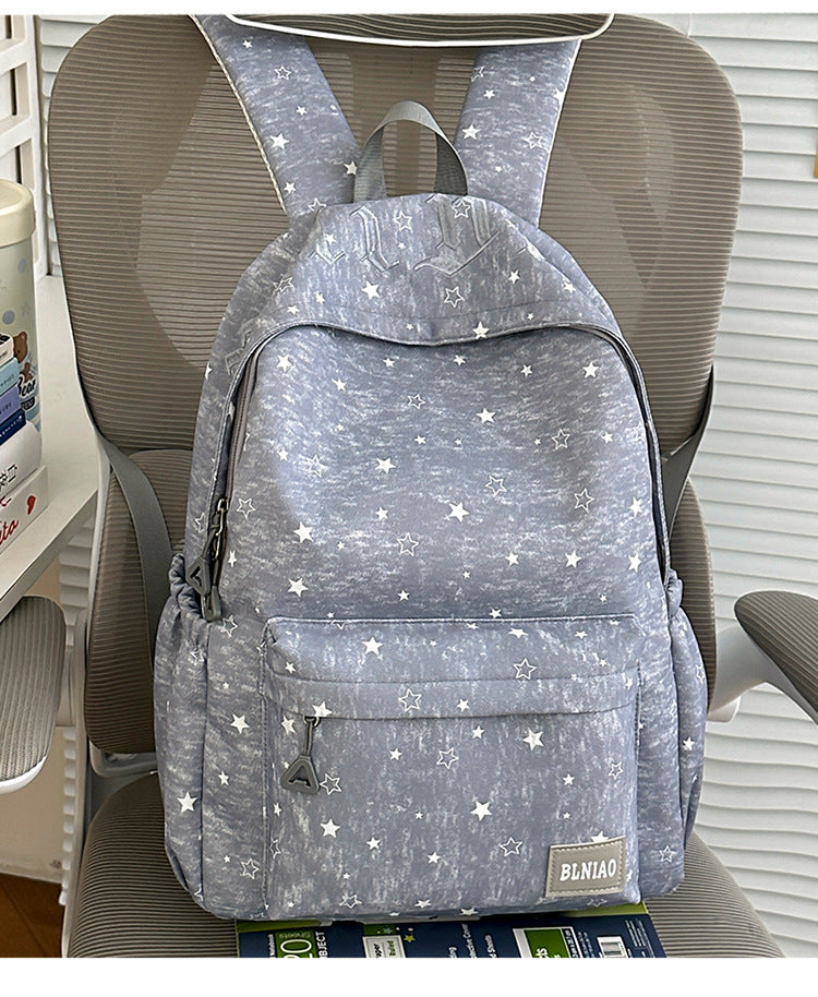 Star Print Fashion Backpack Kalsten