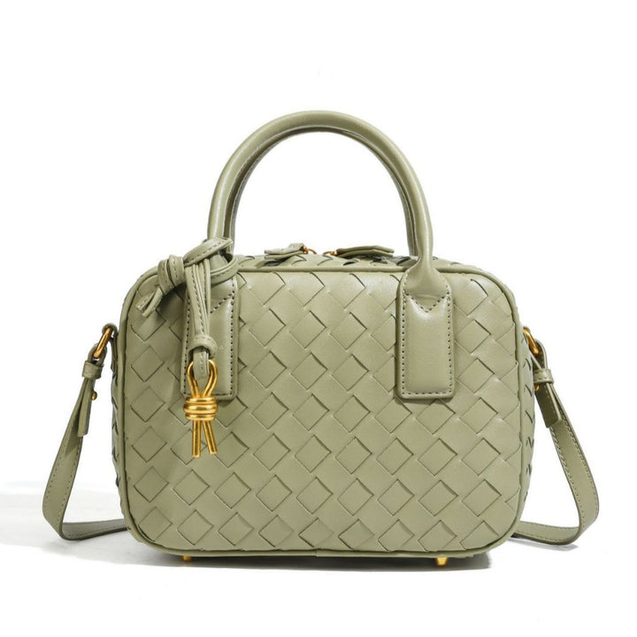 Textured Leather Boutique Handbag Kalsten