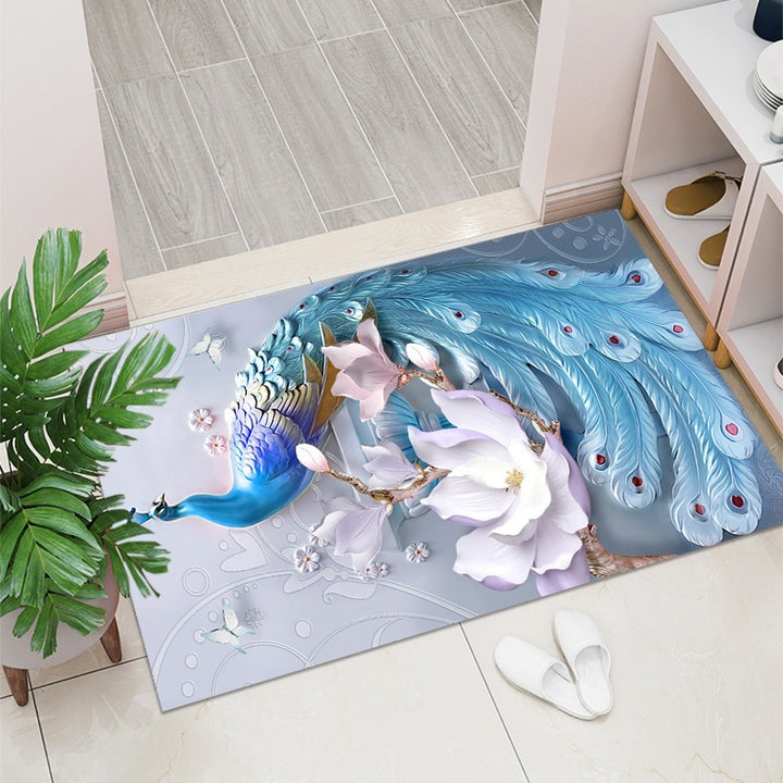 Geometric Pattern Decorative Floor Mat Kalsten