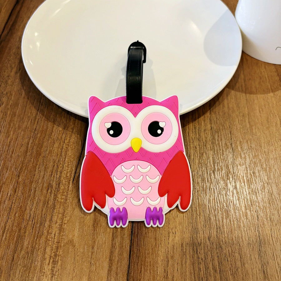 Cute Owl-Shaped Luggage Tag Kalsten