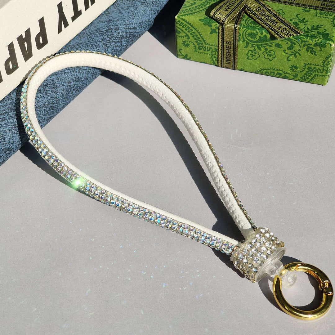 Sparkling Rhinestone Phone Lanyard Kalsten