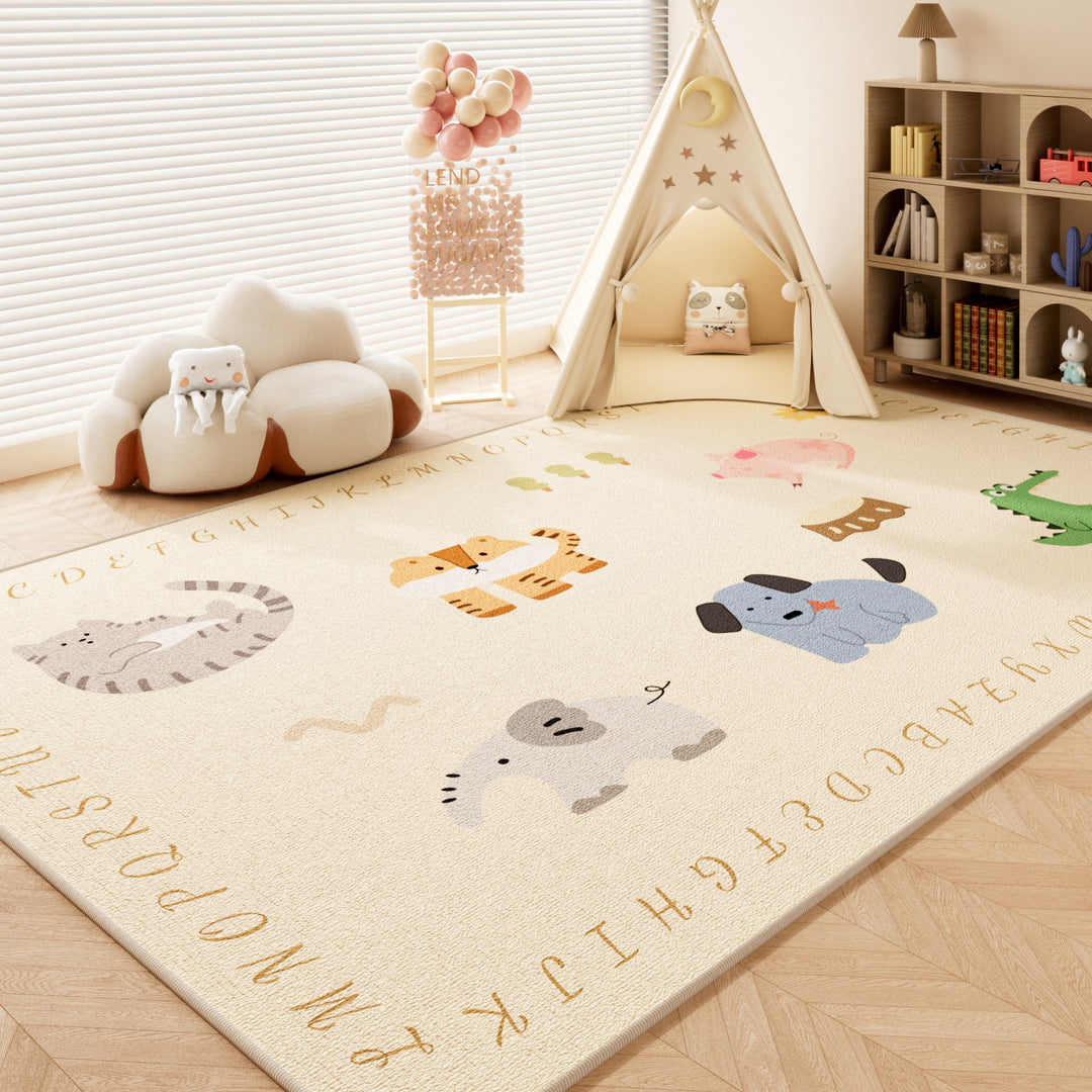 Playful Bear Design Floor Mat Kalsten