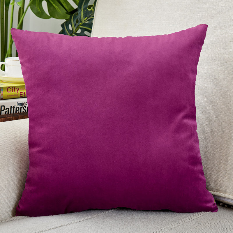 Luxurious velvet cushion cover with soft filling Kalsten