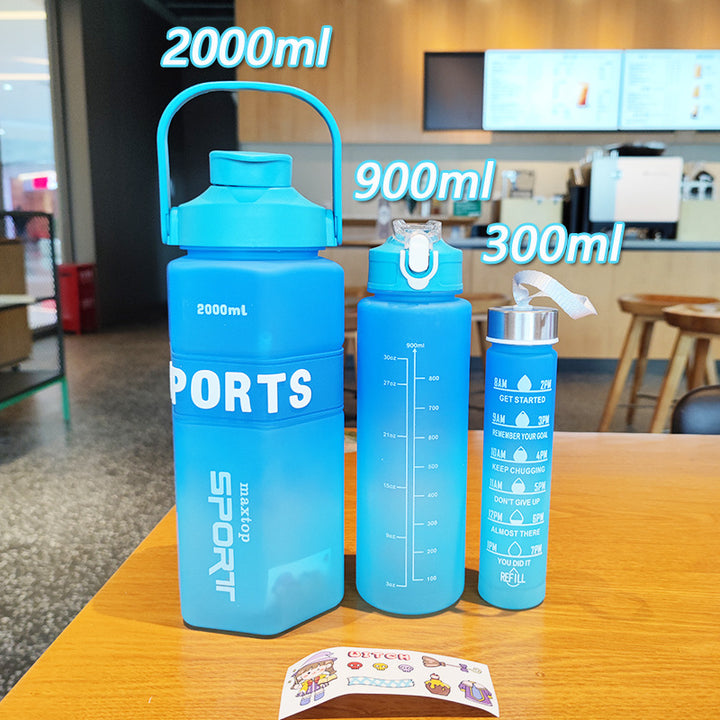 Women's Sports Water Bottle with Motivational Scales Kalsten