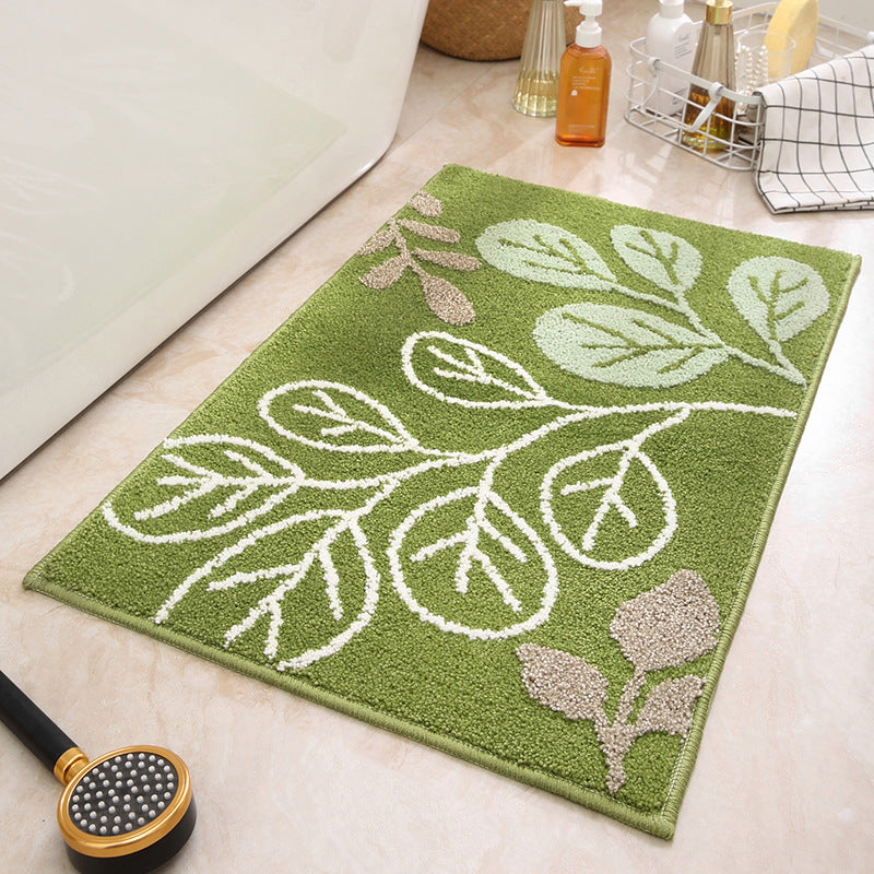 Leaf Pattern Area Rug for Home Decor