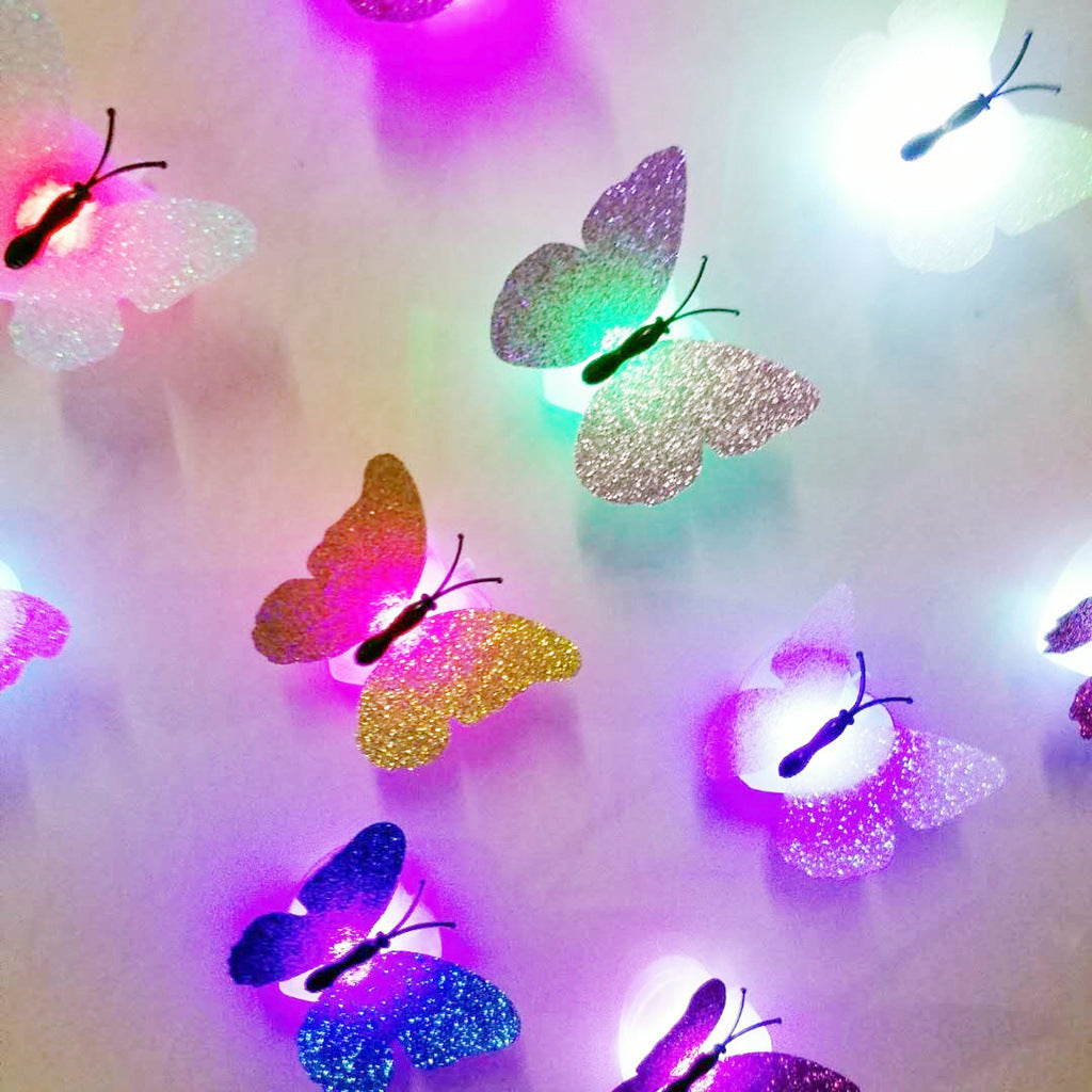 Glittering Butterfly Hair Clips Kalsten