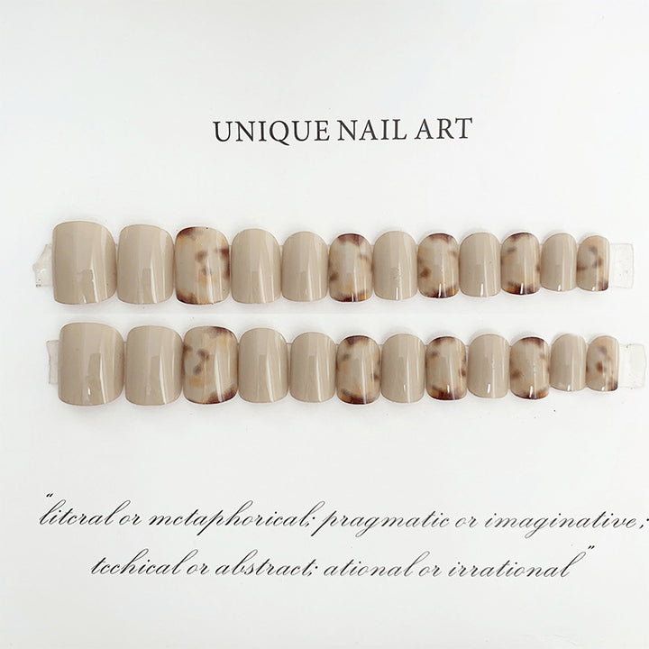 Elegant Marble Design Press-On Nails