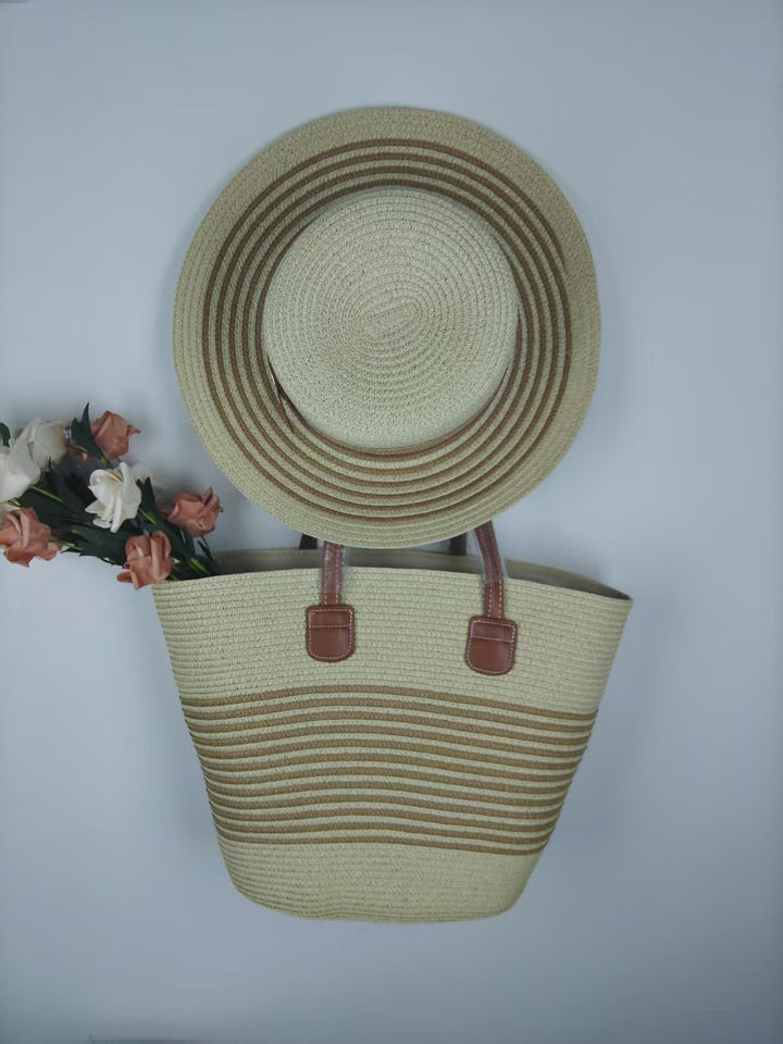 Beach bag and sun hat set Kalsten