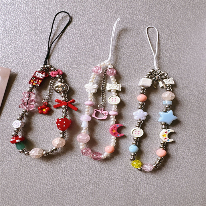 Creative Beaded Phone Charm Strap Kalsten