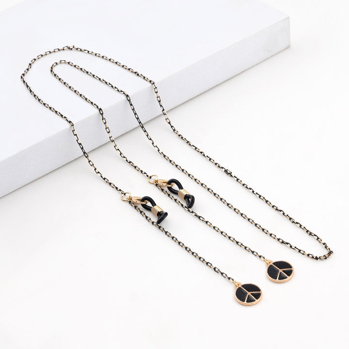 Elegant Geometric Glasses Chain kalsten